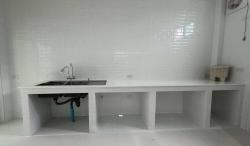 ครัวปูน บานซิงค์ บานสีควันบุหรี่