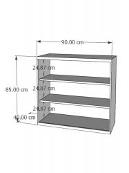 ตู้รองเท้ากันชื้น บานเลื่อน